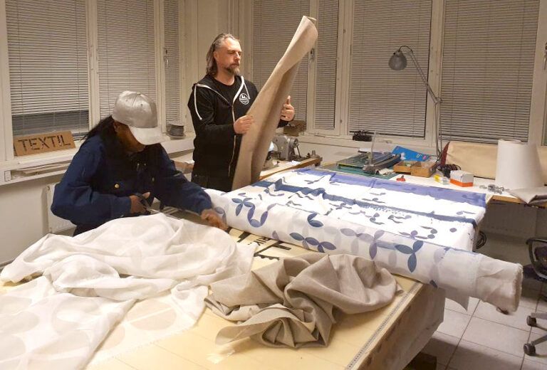 Textil, läder och vinyl